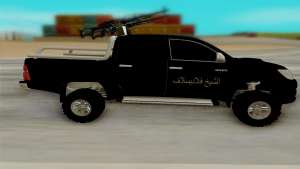 Toyota Hilux ля GTA San Andreas - вид сбоку