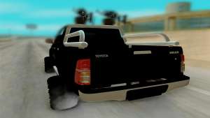 Toyota Hilux ля GTA San Andreas - вид сзади