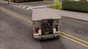 Galvanized Jeepney для GTA San Andreas - вид сзади