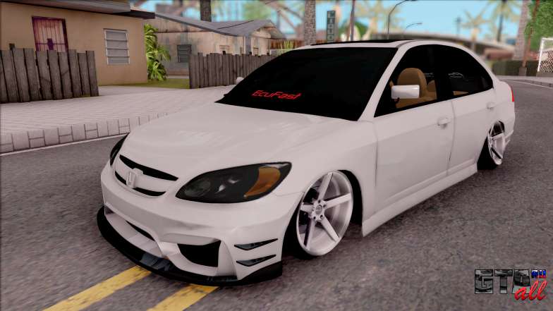 Honda Civic E.K MODS для GTA San Andreas - вид спереди