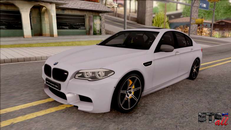 BMW M5 F10 Competition Edition для GTA San Andreas - вид спереди