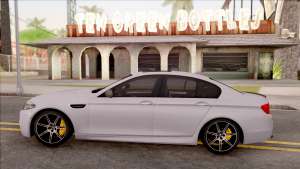 BMW M5 F10 Competition Edition для GTA San Andreas - вид сбоку