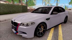 BMW M5 F10 M Performance для GTA San Andreas - вид спереди