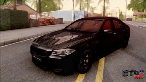 BMW M5 F10 Nighthawk для GTA San Andreas - вид спереди