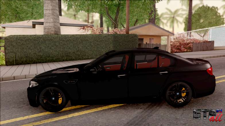 BMW M5 F10 Nighthawk для GTA San Andreas - вид сбоку