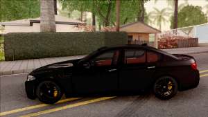 BMW M5 F10 Nighthawk для GTA San Andreas - вид сбоку