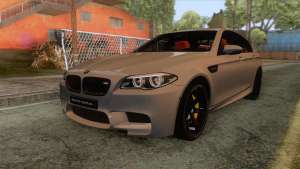 BMW M5 F10 Nighthawk для GTA San Andreas - вид спереди