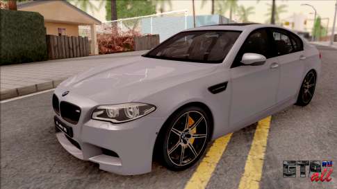 BMW M5 F10 30 Jahre для GTA San Andreas - вид спереди