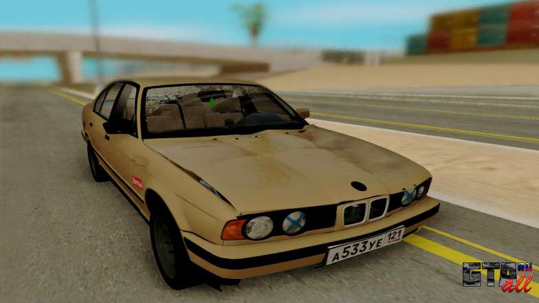 BMW 525 для GTA San Andreas - вид спереди