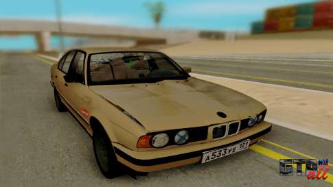 BMW 525 для GTA San Andreas - вид спереди