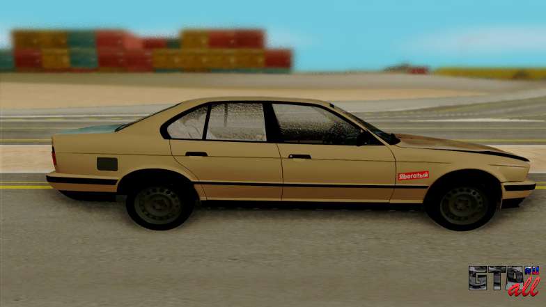 BMW 525 для GTA San Andreas - вид сбоку