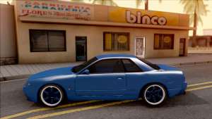 Nissan Skyline R32 v2 для GTA San Andreas - вид сбоку