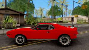 AMC Javelin AMX 401 Drag 1971 для GTA San Andreas - вид сбоку