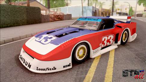 Datsun 280ZX Turbo IMSA GTX 1981 для GTA San Andreas - вид спереди