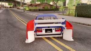 Datsun 280ZX Turbo IMSA GTX 1981 для GTA San Andreas - вид сзади