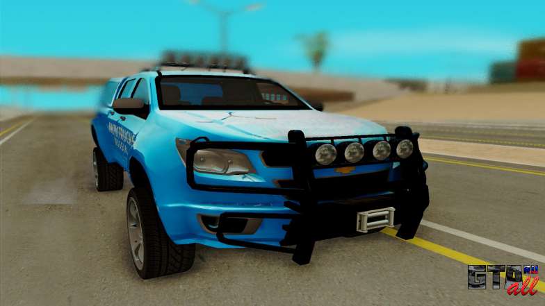 Chevrolet S10 для GTA San Andreas - вид спереди