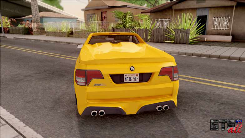 HSV Limited Edition GEN-F GTS Maloo v1 2014 для GTA San Andreas - вид сзади