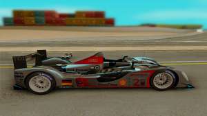 Audi R15 DTI LM для GTA San Andreas - вид сбоку