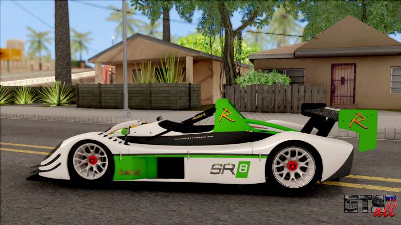 Radical SR8 RX v2 для GTA San Andreas - вид сбоку