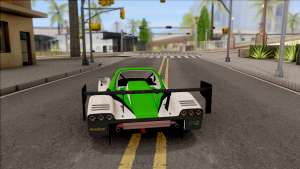 Radical SR8 RX v2 для GTA San Andreas - вид сзади