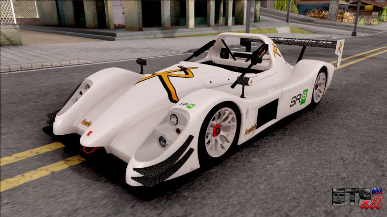 Radical SR8 RX v1 для GTA San Andreas - вид спереди