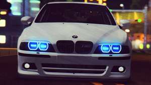 BMW M5 E39 (2017 re-styling) для GTA San Andreas - вид спереди