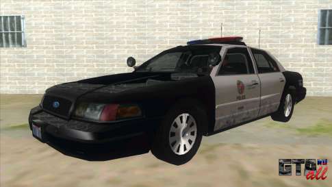 Ford Crown Victoria Police Interceptor для GTA San Andreas - вид спереди