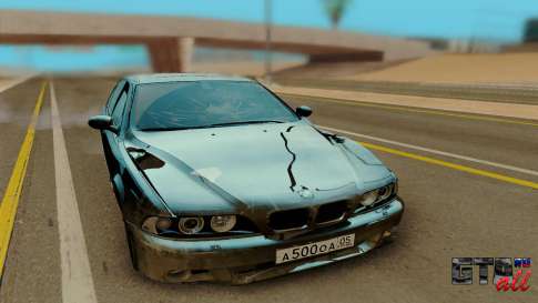 BMW M5 E39 для GTA San Andreas - вид спереди