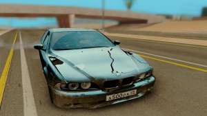 BMW M5 E39 для GTA San Andreas - вид спереди