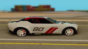 Nissan Nismo IDX для GTA San Andreas - вид сбоку