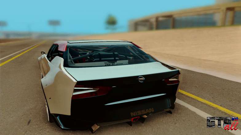 Nissan Nismo IDX для GTA San Andreas - вид сзади