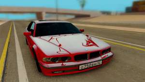 BMW 7 series E38 для GTA San Andreas - вид спереди