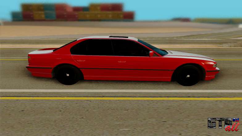 BMW 7 series E38 я GTA San Andreas - вид сбоку