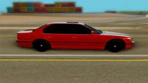 BMW 7 series E38 я GTA San Andreas - вид сбоку