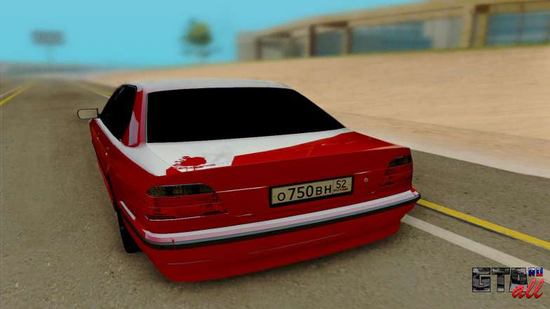 BMW 7 series E38 я GTA San Andreas - вид сзади