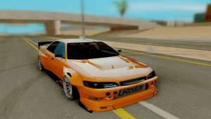 Toyota Mark 2 для GTA San Andreas - вид спереди