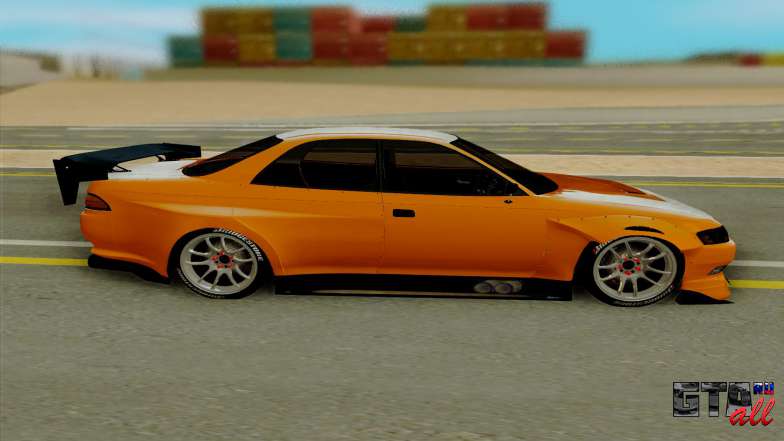 Toyota Mark 2 для GTA San Andreas - вид сбоку