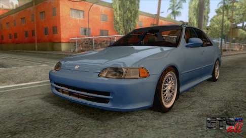 Honda Civic Ferio 1991 для GTA San Andreas - вид спереди