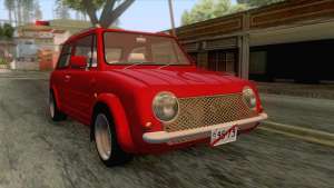 Nissan Pao для GTA San Andreas - вид спереди