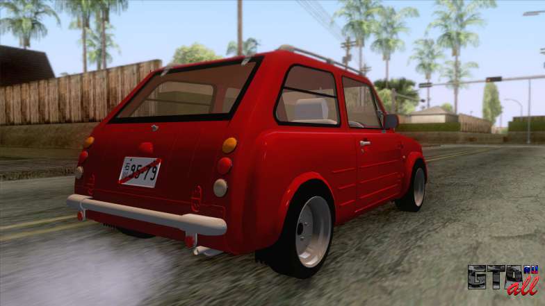 Nissan Pao ля GTA San Andreas - вид сзади