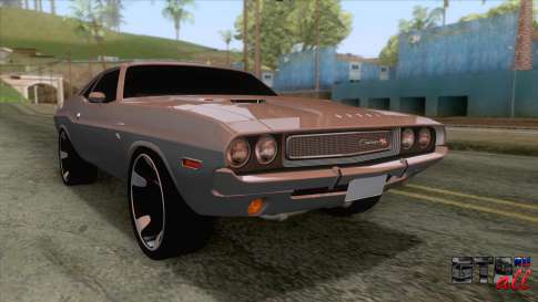 Dodge Challenger 426 Hemi 1970 для GTA San Andreas - вид спереди