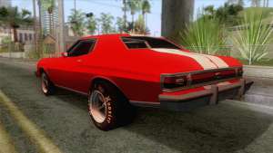 Ford Gran Torino Drag 1975 для GTA San Andreas - вид сзади