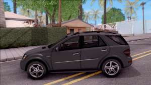 Mercedes-Benz ML 63 AMG 2009 для GTA San Andreas - вид сбоку