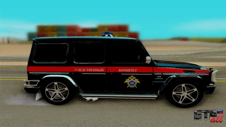 Mercedes Benz G55 AMG для GTA San Andreas - вид сбоку