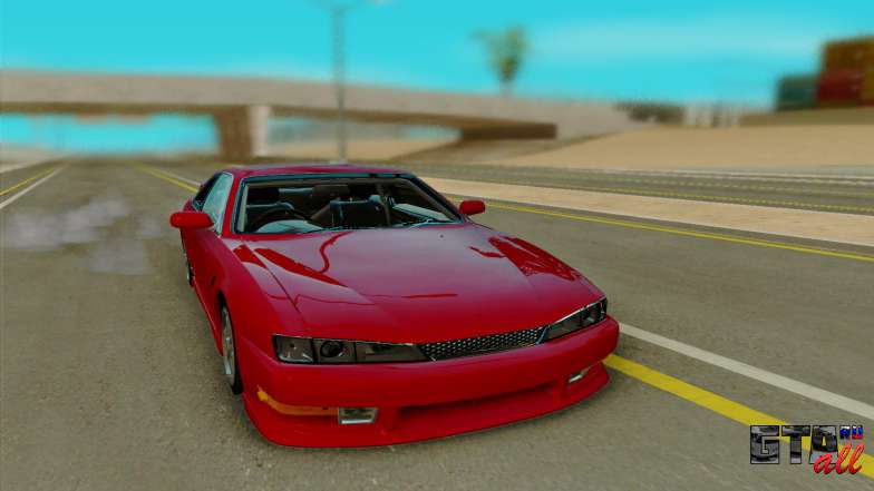 Nissan S14 для GTA San Andreas - вид спереди