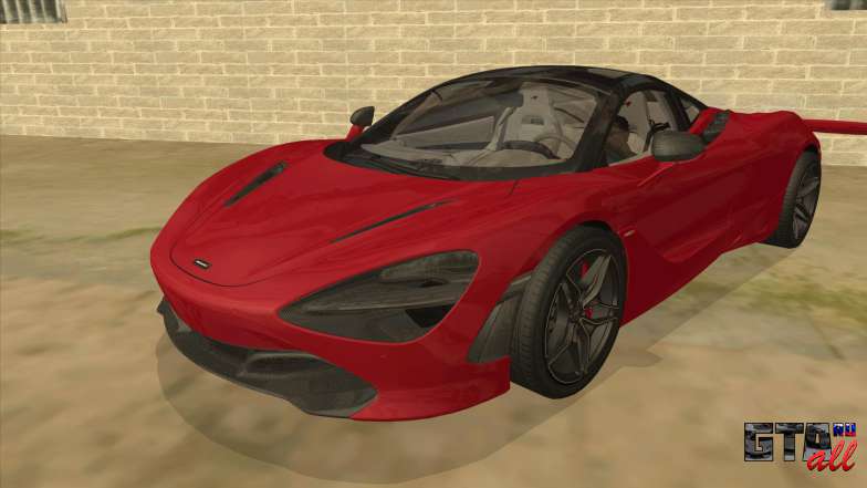 2017 McLaren 720S для GTA San Andreas - вид спереди