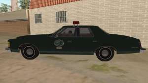 1975 Ford LTD Custom 500 DNREC для GTA San Andreas - вид сбоку