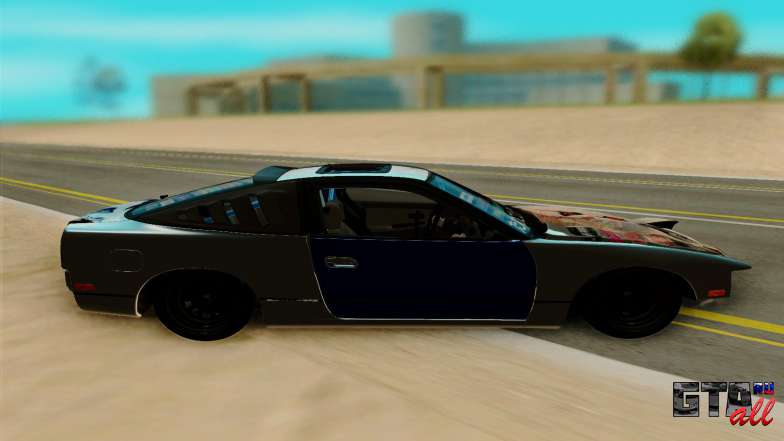 Nissan 240SX для GTA San Andreas - вид сбоку