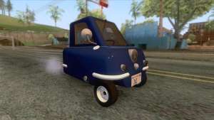 Peel P50 2011 для GTA San Andreas - вид спереди