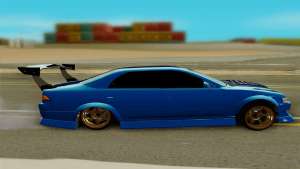 Toyota Chaser для GTA San Andreas - вид сбоку